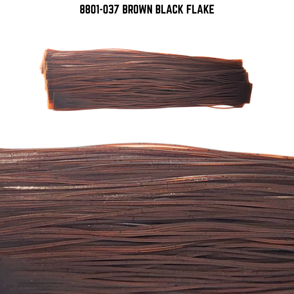 8801-037 Brown Black Flake Skirt Tab