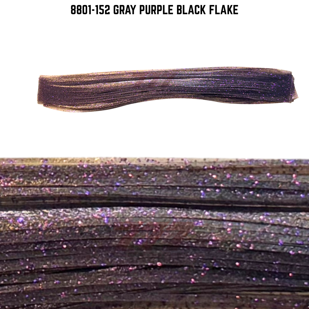 8801-152 Gray Purple Black Flake Skirt Tab