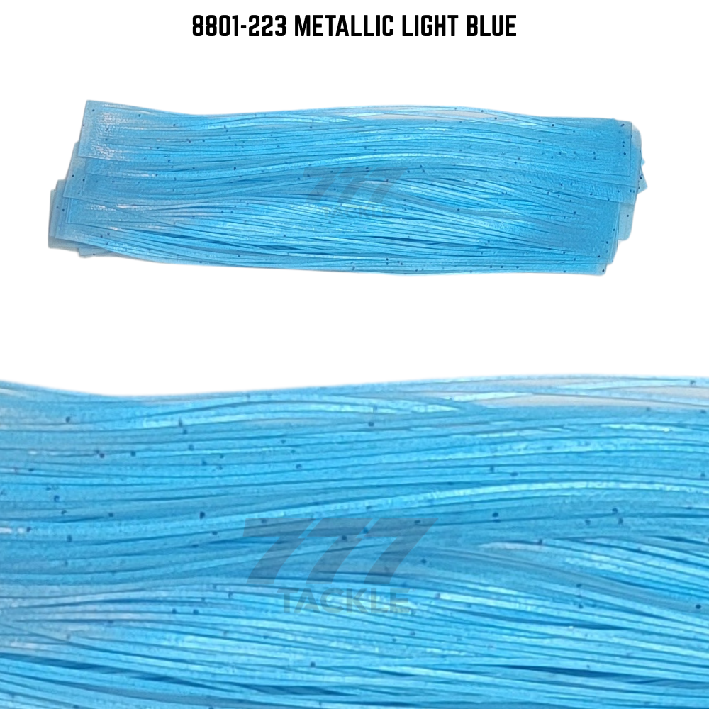 8801-223 Metallic Light Blue Skirt Tab