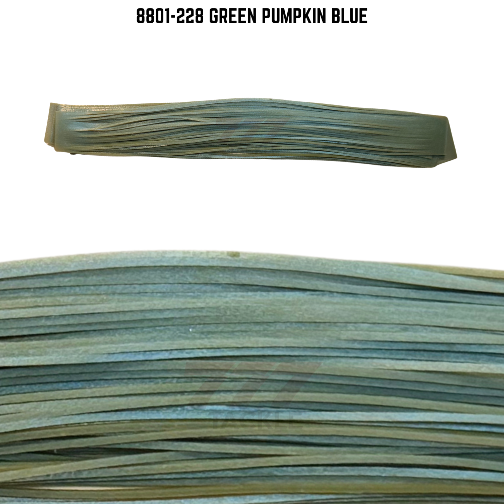 8801-228 Green Pumpkin Blue Skirt Tab
