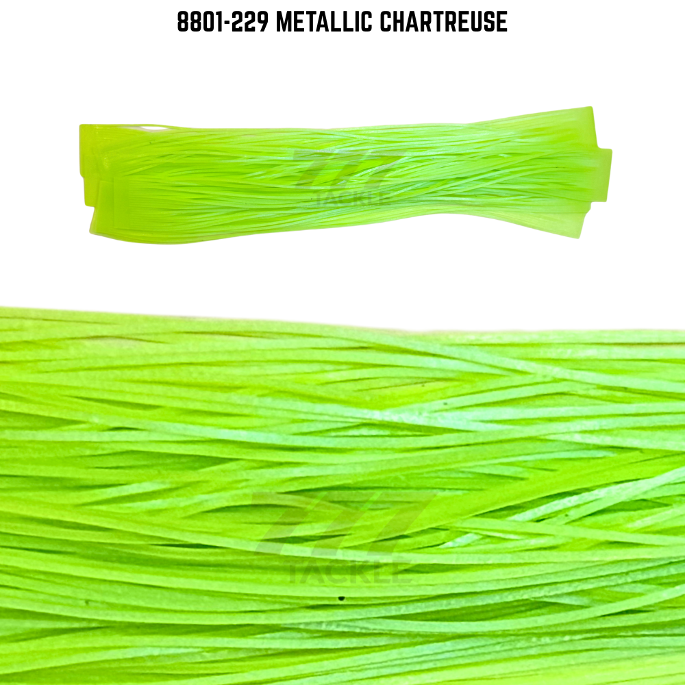 8801-229 Metallic Chartreuse Skirt Tab