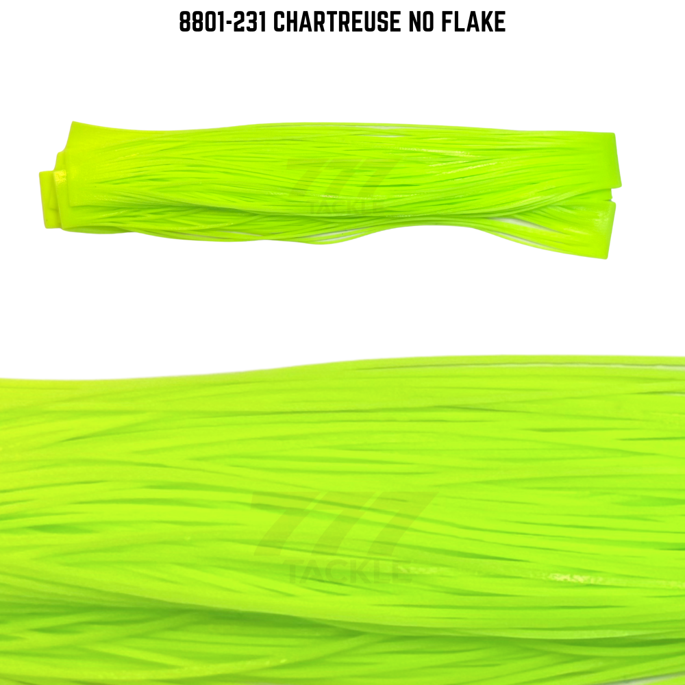 8801-231 Chartreuse No Flake Skirt Tab