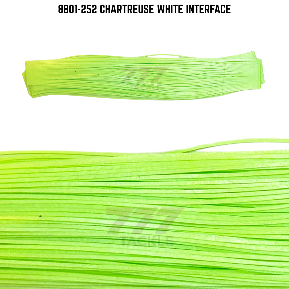 8801-252 Chartreuse White Interface Skirt Tab