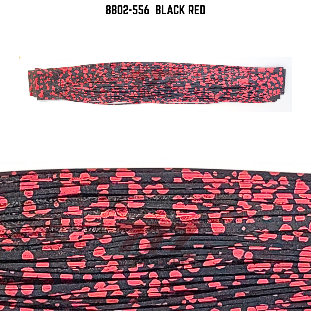 8802-556 Black Red Skirt Tab