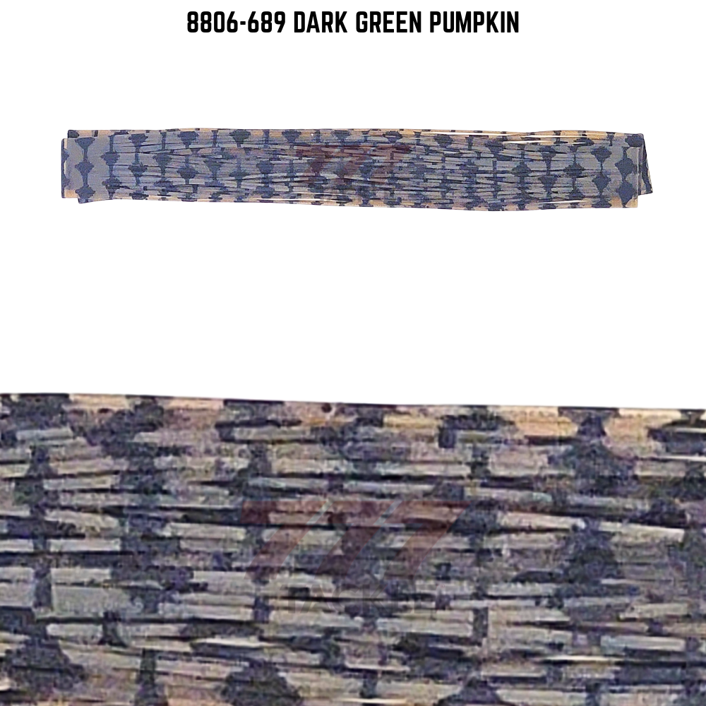 8806-689 Dark Green Pumpkin Skirt Tab