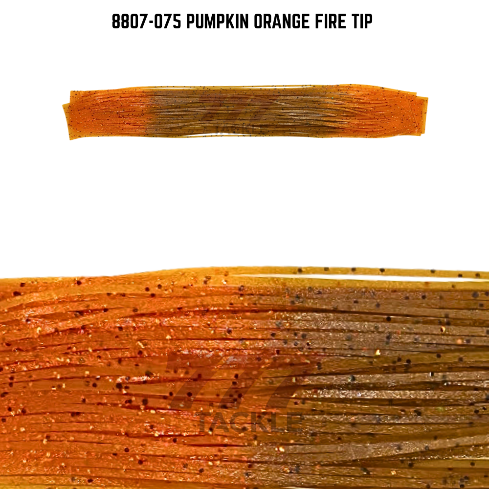 8807-075 Pumpkin Orange Fire Tip Skirt Tab