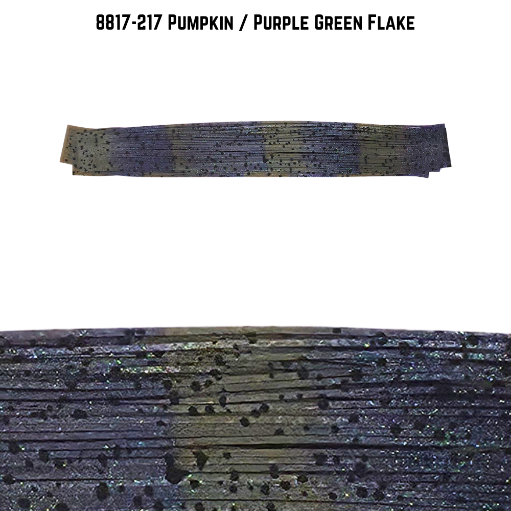 8817-217 Pumpkin Purple Green Flake Skirt Tab
