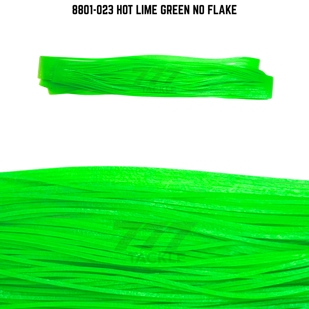 8801-023 Hot Lime Green No Flake Skirt Tab