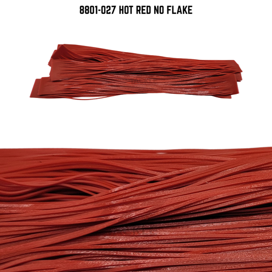 8801-027 Hot Red No Flake Skirt Tab