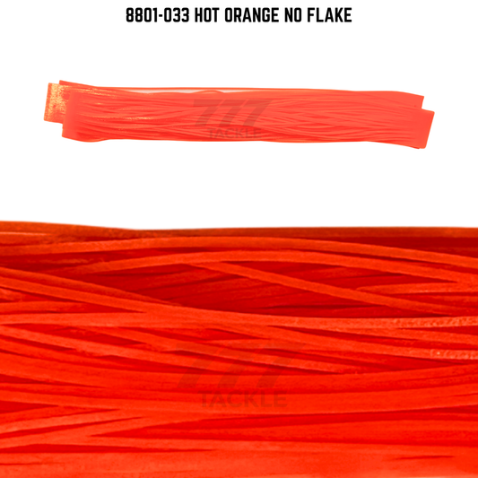 8801-033 Hot Orange No Flake Skirt Tab