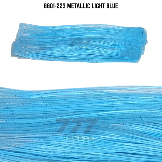 8801-223 Metallic Light Blue Skirt Tab