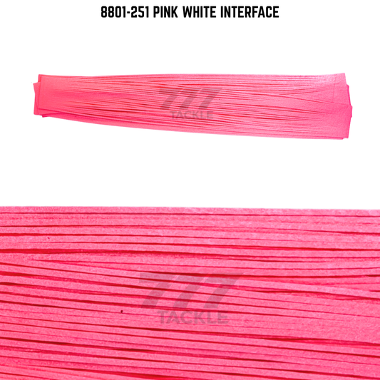 8801-251 Pink White Interface Skirt Tab
