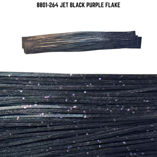 8801-264 Jet Black Purple Flake Skirt Tab