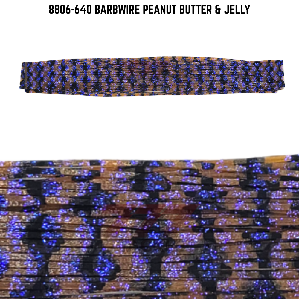 8806-640 Barbwire Peanut Butter & Jelly Skirt Tab