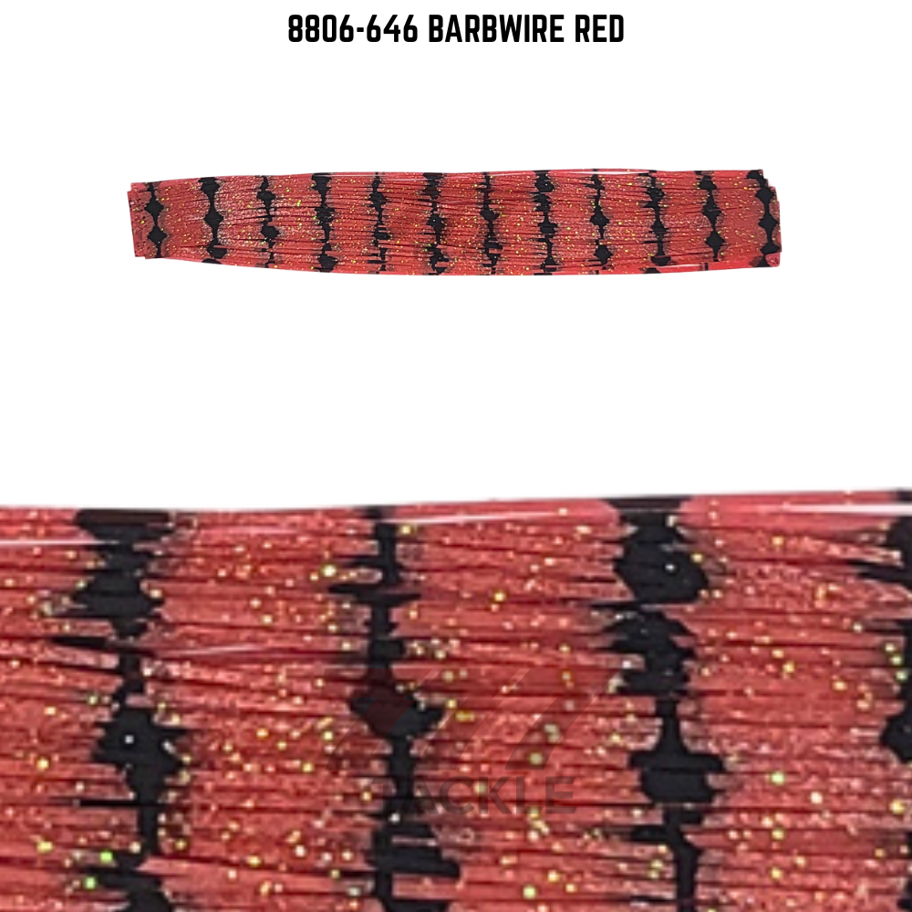 8806-646 Barbwire Red Skirt Tab
