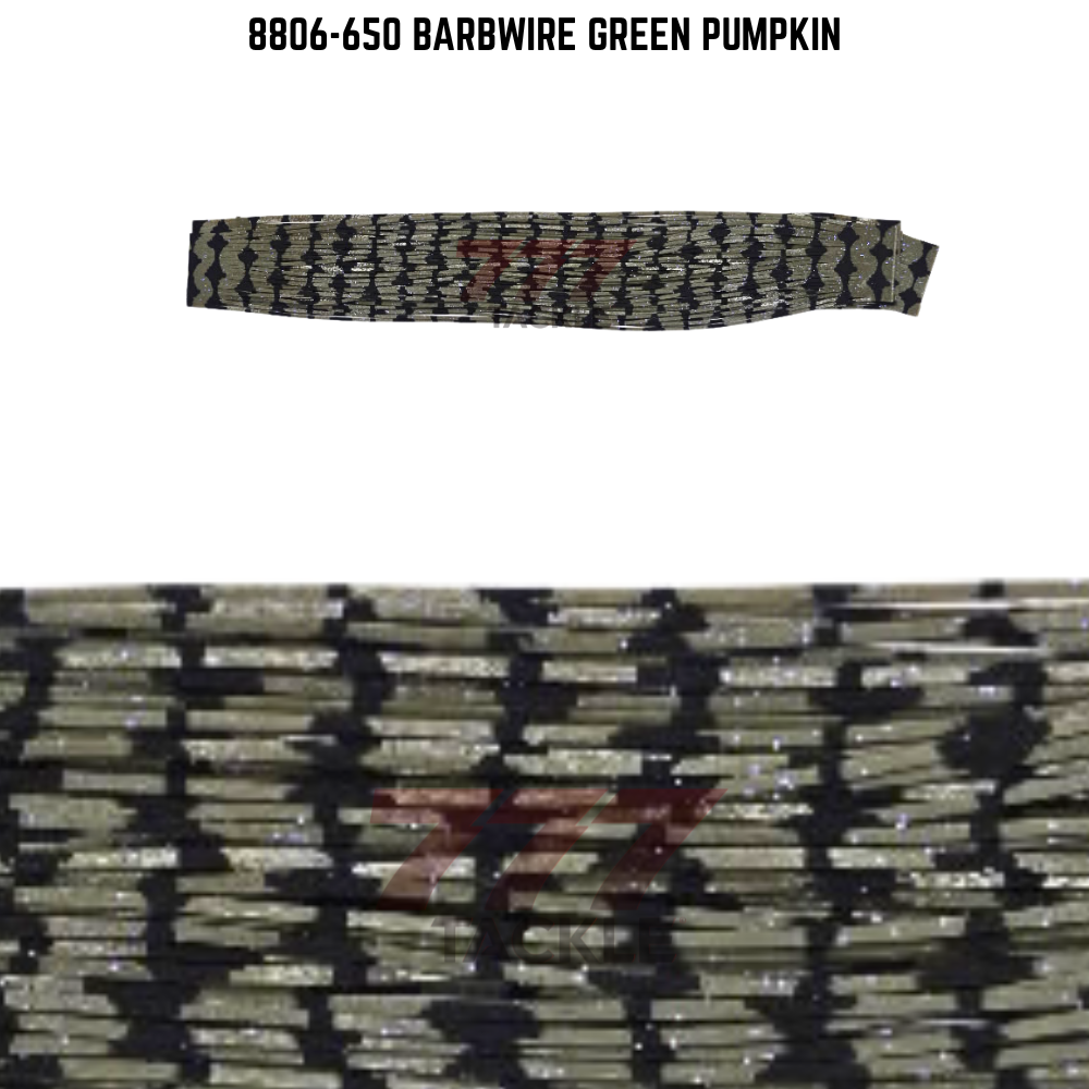 8806-650 Barbwire Green Pumpkin Skirt Tab