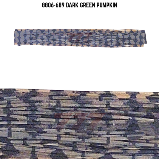 8806-689 Dark Green Pumpkin Skirt Tab