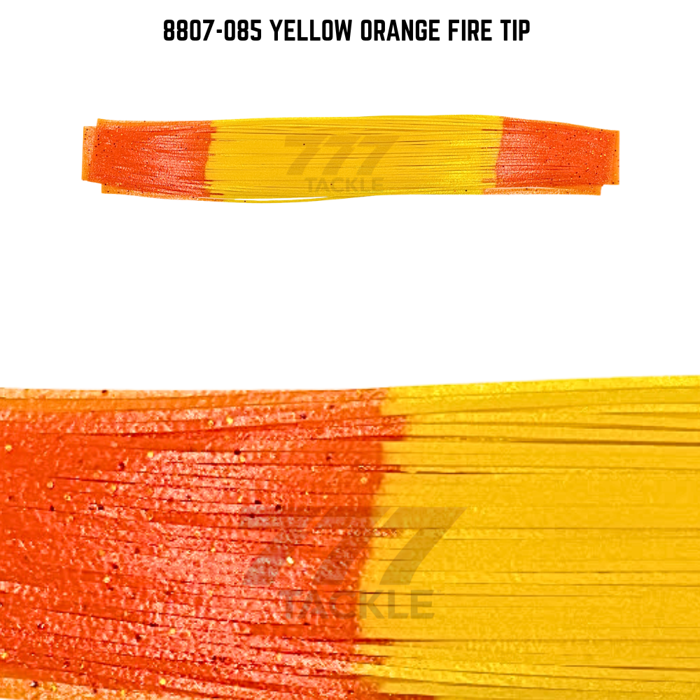 8807-085 Yellow Orange Fire Tip Skirt Tab
