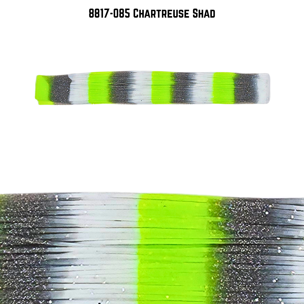 8817-085 Chartreuse Shad Skirt Tab