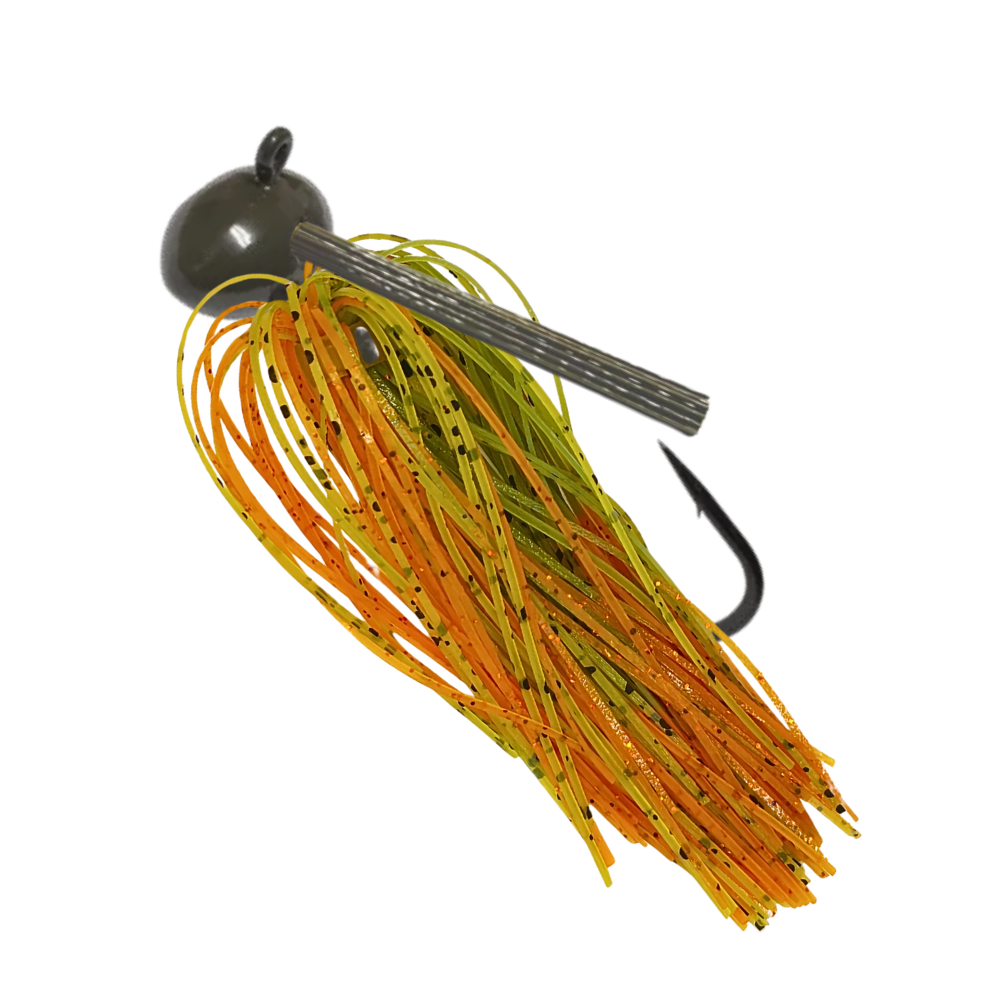Football Weedless Toxic Pumpkin
