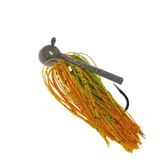 Round Weedless Toxic Pumpkin