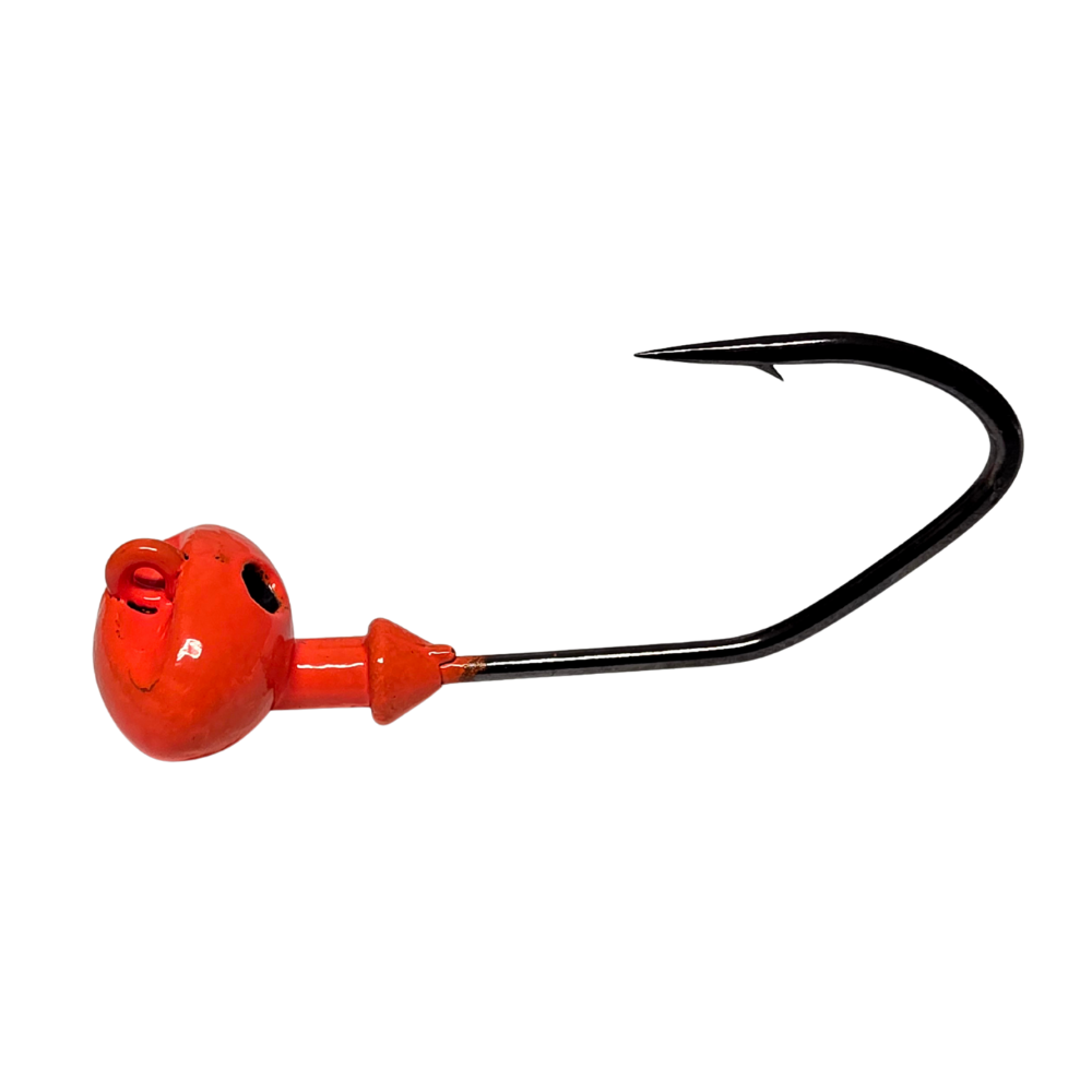 Recessed Football Weedless Powder Coated