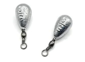 Bell Casting Swivel Weight Sinker Black Swivel