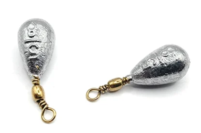 Bell Casting Swivel Weight Sinker Brass Swivel