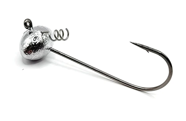 Football Screw Loc Bass Fishing Jig VMC Hook