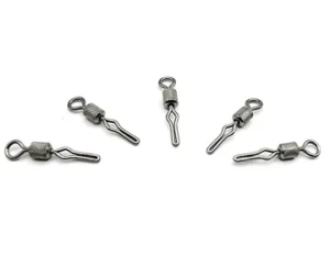 Line Grip Swivel Embossed # 7 Drop Shot Sinker Weight Swivel