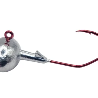 Football Bass Fishing Jig Victory Hook Red