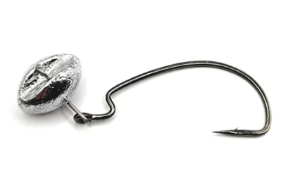Football Swing Bass Fishing Jig Gamakatsu EWG Hook