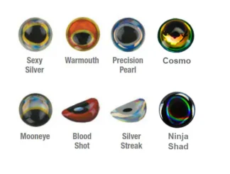 3D Eyes Attack Series for jigs and Soft Baits