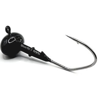 Football Weedless Bass Fishing Jig Victory V Loc Hook Powder Coated
