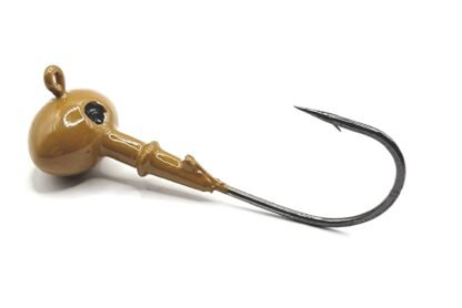 Football Weedless Bass Fishing Jig VMC Hook Powder Coated - Image 5