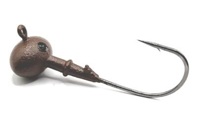 Football Weedless Bass Fishing Jig VMC Hook Powder Coated - Image 4