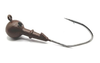Round Bass Fishing Jig Victory V Loc Hook Powder Coated - Image 4