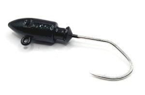 Spire Point Bullet Bass Fishing Jig Victory V Loc Hook Powder Coated