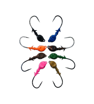 Hybrid Grass Bass Fishing Jig Mustad Hook Powder Coated Multiple Colors