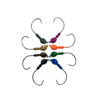 Poison Swim Bass Fishing Jig Mustad Wide Gap Hook Powder Coated Multiple Colors