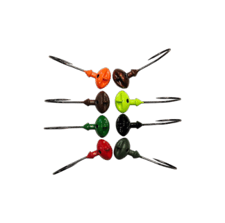 Recessed Football Bass Fishing Jig Heavy Hook Victory V Loc Powder Coated