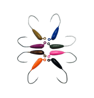 Tube Skirt Bass Fishing Jig Victory V Loc Hook Powder Coated Multiple Colors