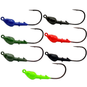 Casting Bass Fishing Jig Mustad Hook Powder Coated Multiple Colors