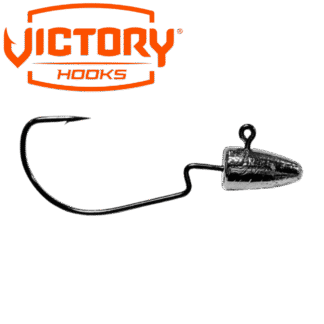 Darter Weedless Bass Fishing Jig Victory EWG Hook