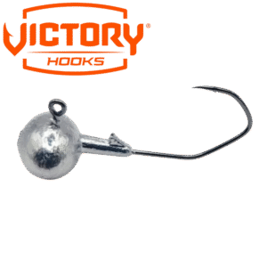 Football Bass Fishing Jig Victory Hook Black