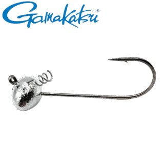 Football Screw Loc Bass Fishing Jig Gamakatsu Hook