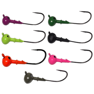 Football Weedless Bass Fishing Jig Mustad Hook Powder Coated Multiple Colors