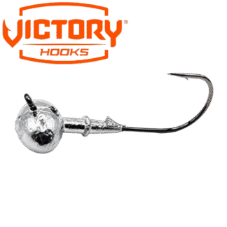 Football Weedless Bass Fishing Jig Victory Round Bend