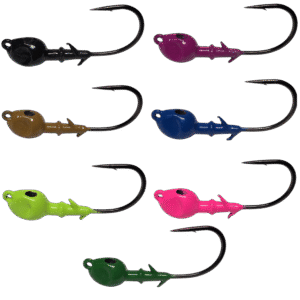 Hybrid Grass Bass Fishing Jig Mustad Hook Powder Coated Multiple Colors