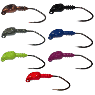 Manic Mullet Bass Fishing Jig Victory V Loc Heavy Hook Powder Coated Multiple Colors
